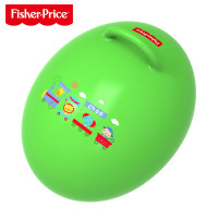 费雪(Fisher Price)儿童玩具球 宝宝健身球 蛋形跳跳球(黄色 赠充气脚泵)