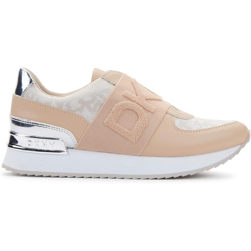 DKNY女士休闲运动鞋轻便一脚蹬百搭舒适居家通勤跑鞋高清大图