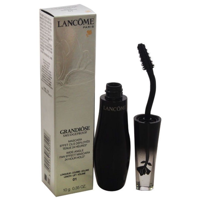 LANCOME 兰蔻法国进口 黑天鹅羽扇防晕染睫毛膏浓密#01 Noir黑色 10g