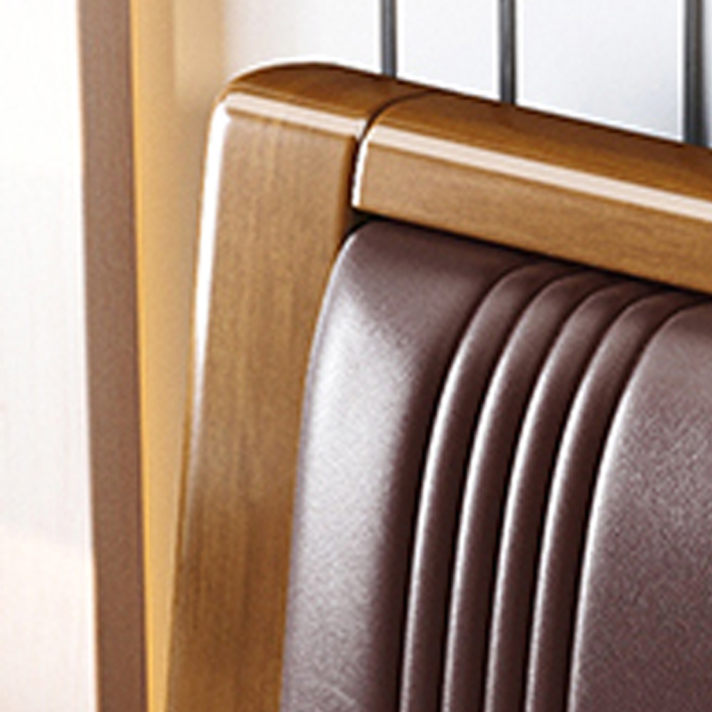 臻远ZY-SMC-156 现代简约实木床双人床 1.5米抽屉高箱高清大图