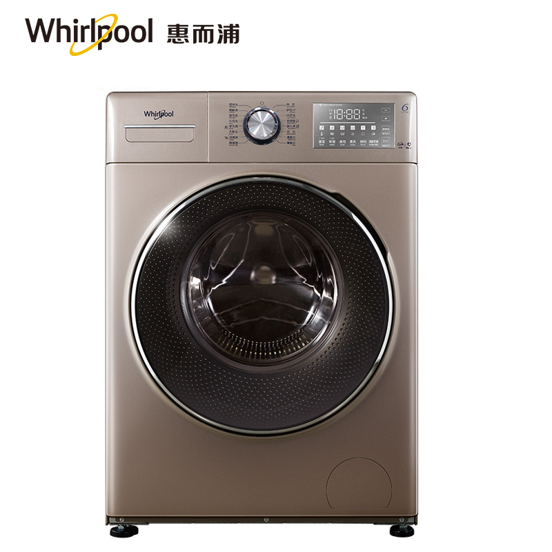 惠而浦(Whirlpool)新睿系列8.5公斤全自动变频智能滚筒洗衣机 空气洗 WG-F85887BCIEP高清大图