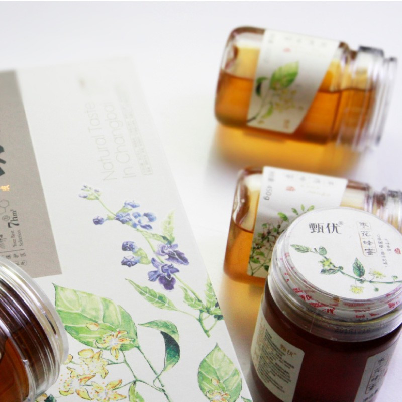 甄优 蜜坊礼盒A(枣花蜜+椴树蜜+山花蜜 三选二)450g×2瓶(备注口味)