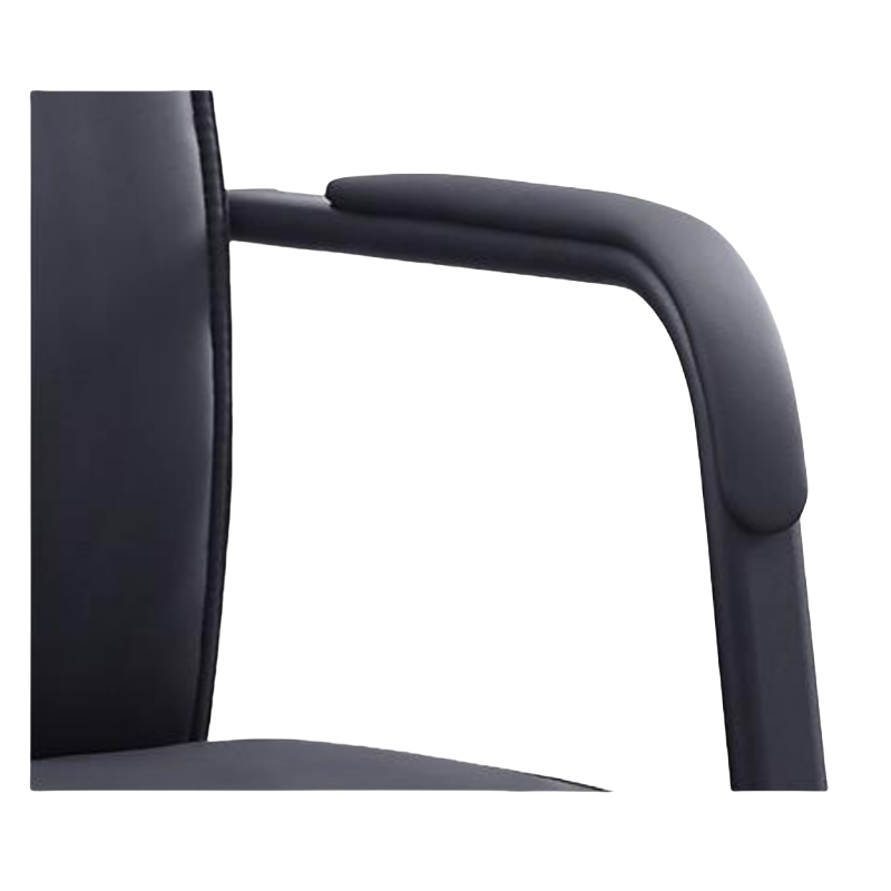 职员椅黑架款把高清大图