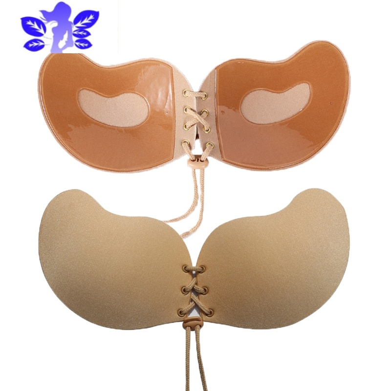 Ideamini硅胶胸贴婚纱照专用隐形文胸小胸聚拢薄款乳贴大胸防下垂xt