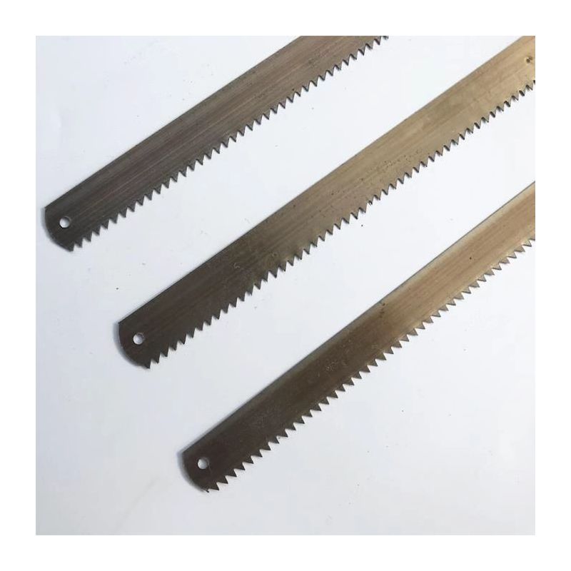 木工锯条手工老式细齿钢锯架锯条木工小锯条木工锯配件|31厘米锯条