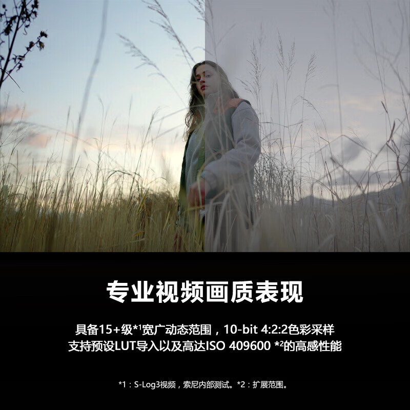 索尼 ZV-E1 全画幅Vlog旗舰 微单数码相机 黑色单机高清大图