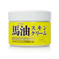 日本 Loshi 北海道马油面霜膏滋润保湿补水温和低敏 220g