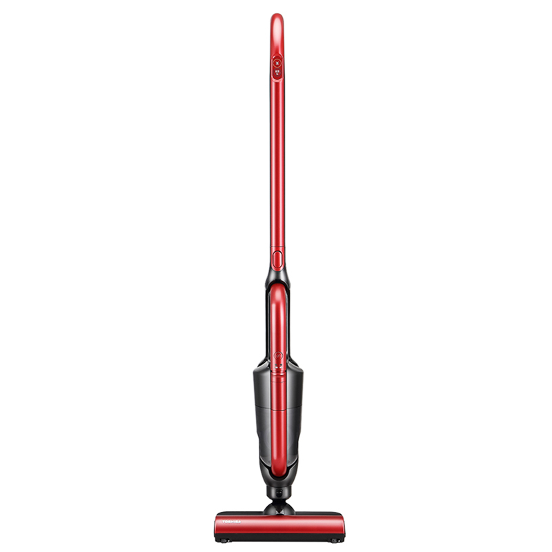 东芝(TOSHIBA) 吸尘器VC-WL100AC(R)无线手持家用强力大功率车用小型吸尘器 卧式除尘除螨静音多功能