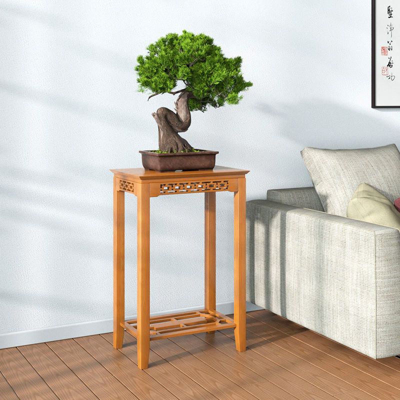 工匠时光花架子花盆架客厅落地花架置物架阳台实木中式花架室内花台