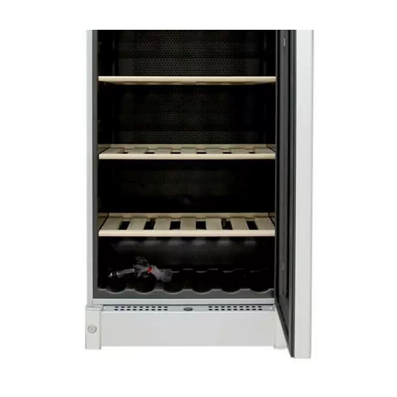 博世 KSW38940TI 8系 丹麦进口 368升红 酒 柜恒温 高端独立式家用酒 柜 银灰色高清大图