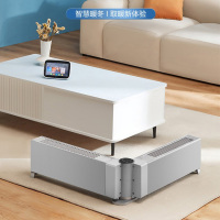 美的（Midea）电暖器烤火炉踢脚线移动地暖 折叠分段加热语音居浴两用烘衣NDW-EH