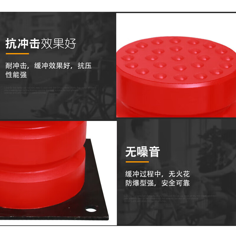 聚氨酯缓冲器 JHQ-C-14螺丝孔200*200长度200硬度60-80强度14(压缩50%)密度0.5-0.65高清大图