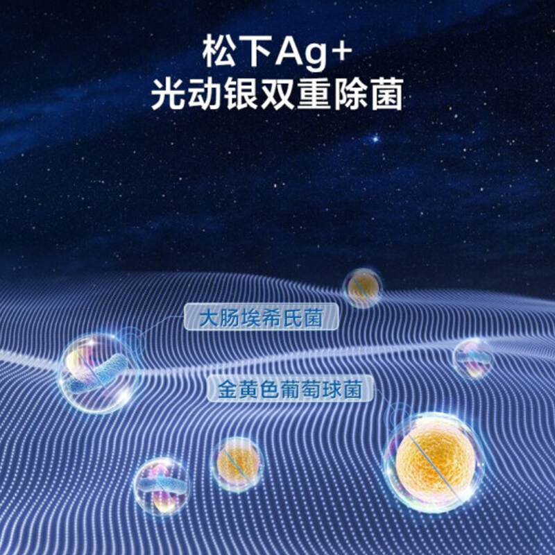 松下(Panasonic)XQG100-P2D 10公斤洗烘一体滚筒洗衣机 纳诺怡X护理 光动银除菌 阿尔法保时捷系列
