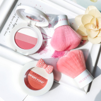 粉色安琪sweetpink公主腮红礼盒(奶茶粉)3.8G提亮肤色;色泽持久;遮瑕;定妆;修颜