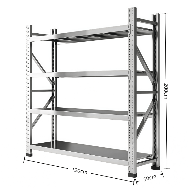 鑫木樽置物架120*50*200cm个高清大图