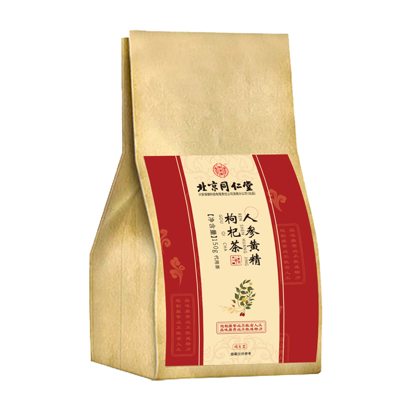 同仁堂人参黄精枸杞茶 5g*30包/袋
