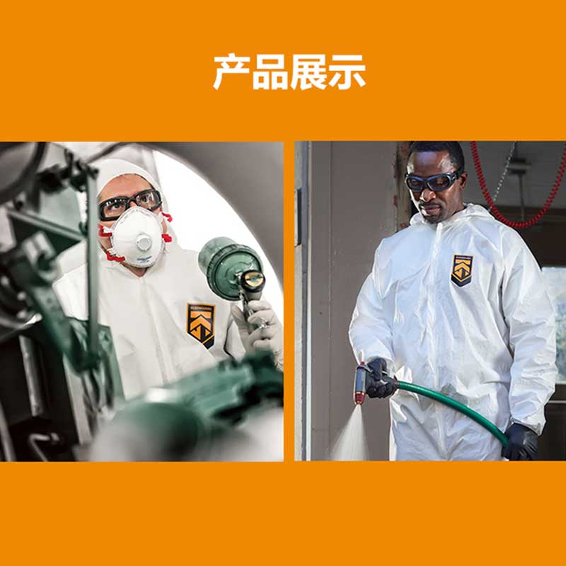 劲卫(Kleenguard) A35 液体颗粒物防护服 1件 强韧耐用 金佰利 透气性好高清大图