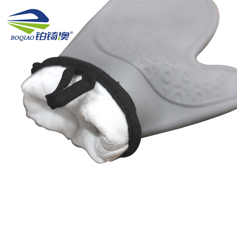 铂锜澳 硅胶防烫手套/30cm/1双/对高清大图