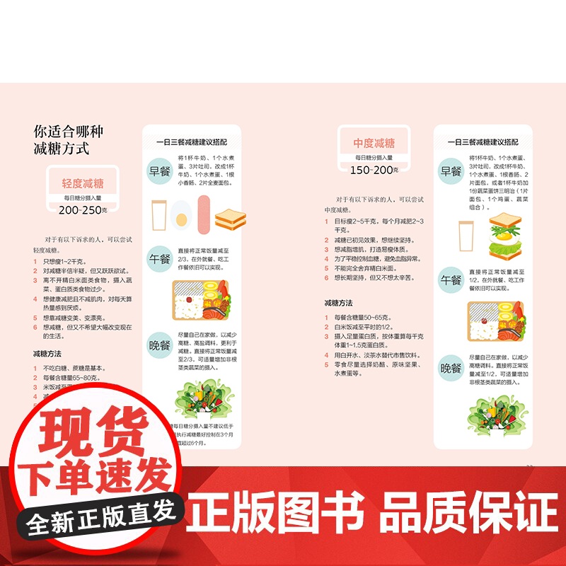生活-健康减糖 陈伟著 协和营养科副主任、医学营养减重体系倡导者的减糖攻略 解析减糖原理分享100多道好吃营养易做的减糖高清大图