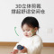 绿鼻子婴儿钢印口罩0-6月3岁宝宝一次性防护儿童3d立体幼儿口耳罩
