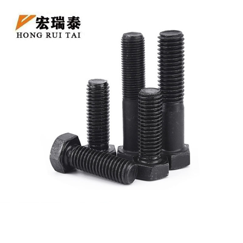 宏瑞泰 发黑六角螺栓AB级 M10*30 个高清大图