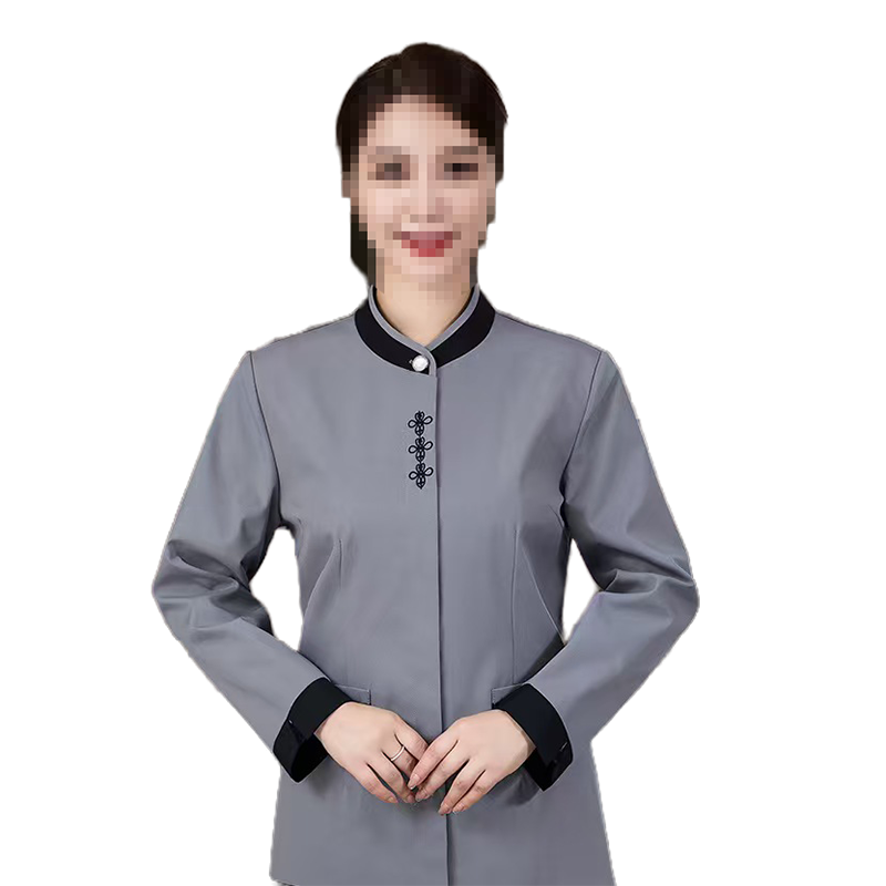 天富星 酒店物业定制保洁服工作服 L3702 套高清大图