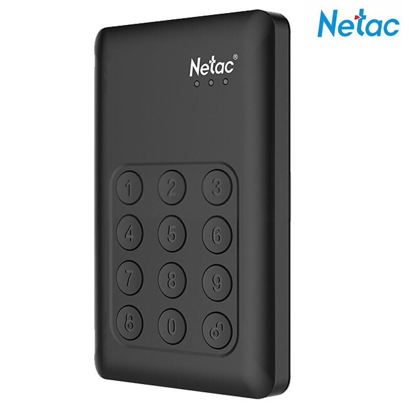 朗科(Netac) K588按键加密移动硬盘（行业版）1TB USB3.0