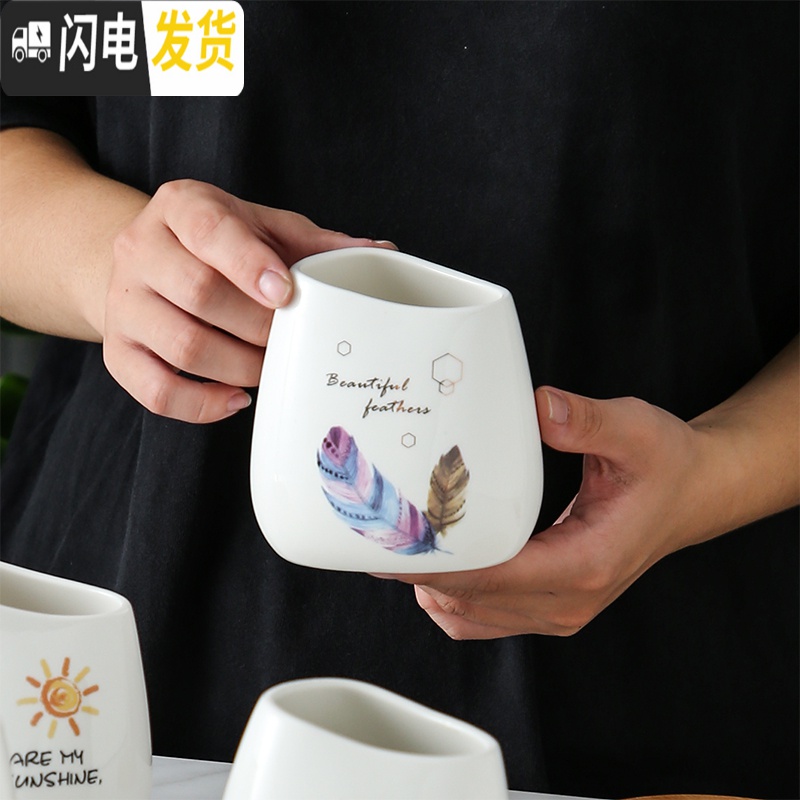 三维工匠笔筒创意时尚可爱收纳盒学生桌面北欧个性简约办公室ins大容量笔 萌兔高清大图