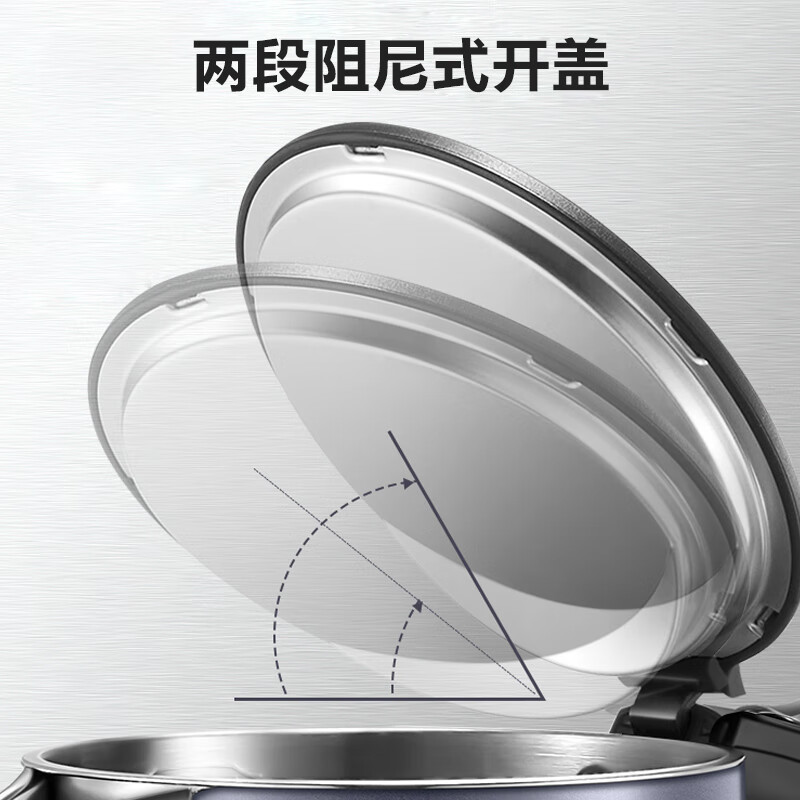 苏泊尔(SUPOR)电水壶1.7L容量316L不锈钢机身1500W大火力多段调温显影控温SW-17S61A高清大图