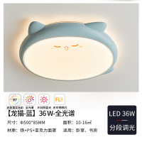 雷士照明儿童房灯主卧室灯全光谱吸顶灯男孩女孩房间灯具龙猫灯
