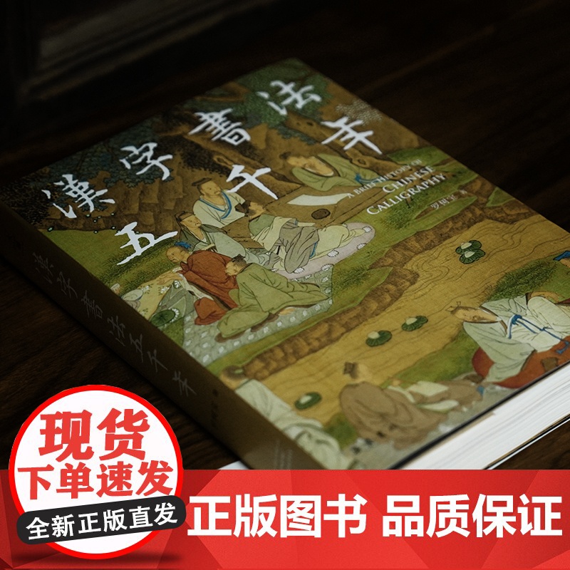 汉字书法五千年 一部极简中国书法史 五千余年的汉字起源发展演变甲骨文隶书楷书行书王羲之兰亭序颜真卿苏东坡 历史汉字书法通高清大图