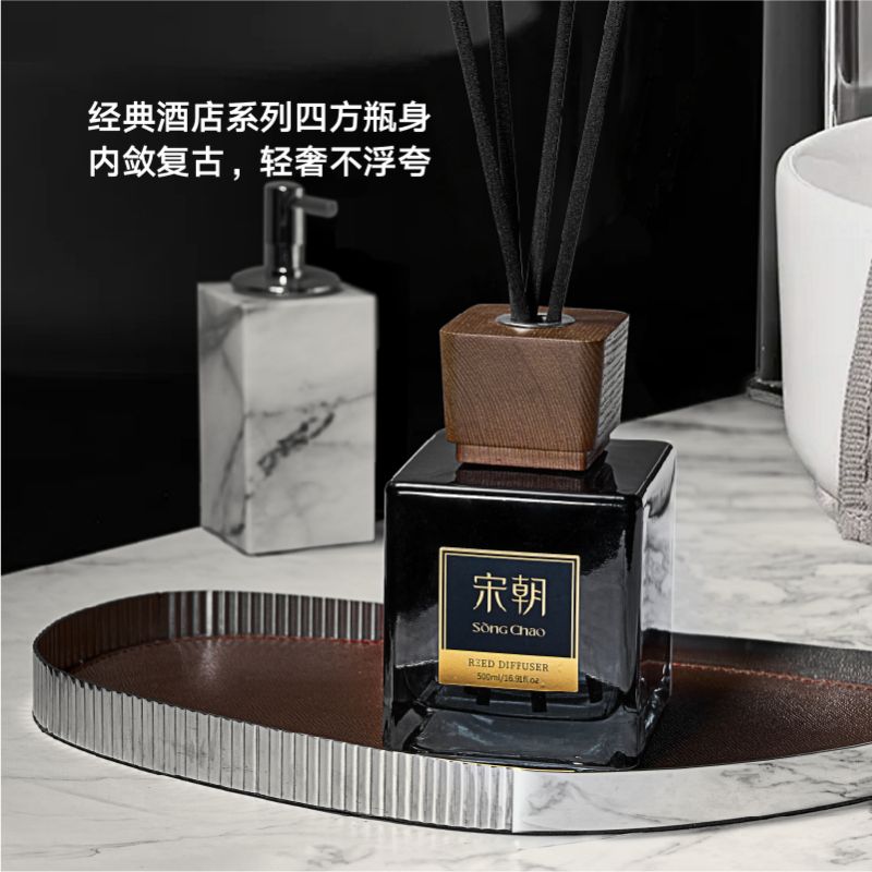 宋朝 奢华酒店系列无火香薰500ml庭院栀子高清大图