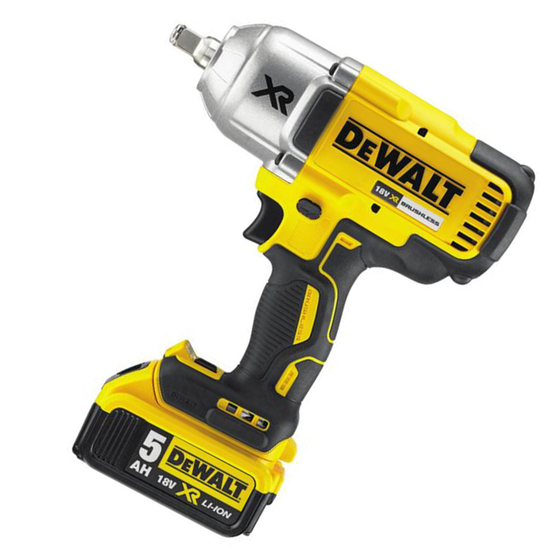 工具库 得伟DeWALT 18V锂电充电式高扭力冲击扳手 单机 DCF899L-A9