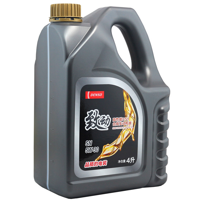 电装(DENSO)致动DN5合成机油5W-30SN级4L(日系/韩系/法系/美系常规引擎/国产新引擎/