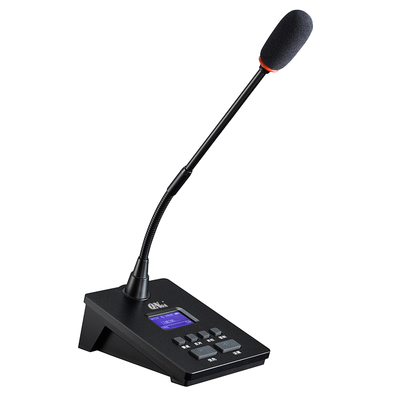 启诺 QN-AX990C 无线长咪会议话筒 带液晶显示屏 黑色(台) 黑色