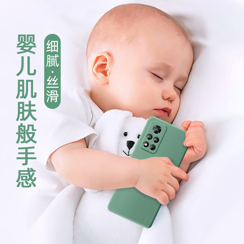 魔画MOHUA华为荣耀V40Pro手机壳液态V30pro+硅胶保护软壳全包镜头防摔简约网红超薄男女款魔方网红超薄男女款