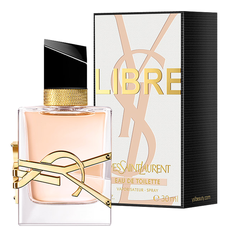 圣罗兰(ysl)libre自由之水30ml 清新版女士白茶淡香水持久花香生日