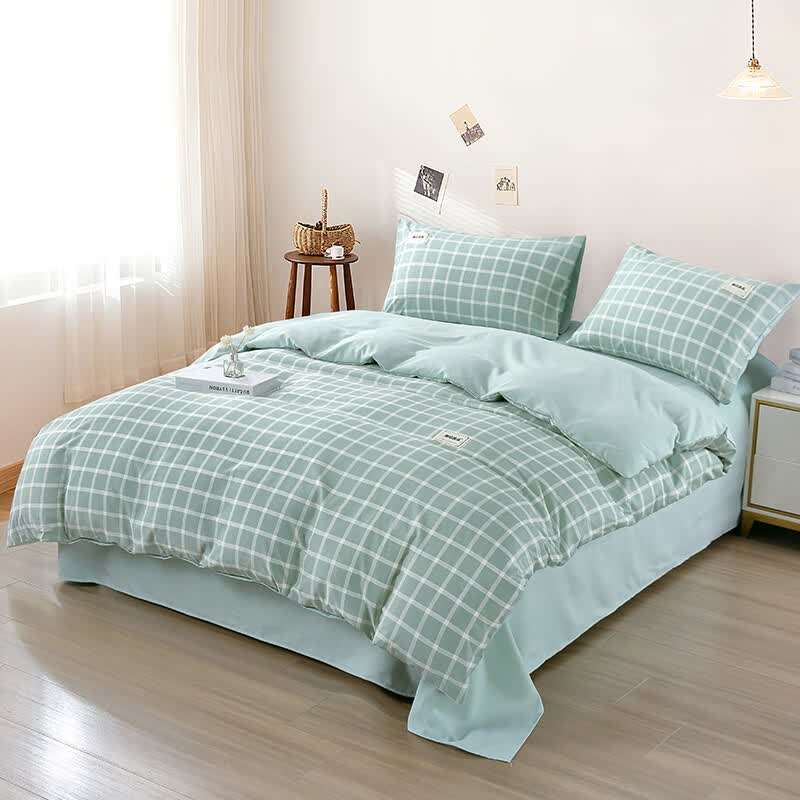 無印良品素染水洗双织四件套MJ-TJ7210被套:200*230床品四件套床上用品2.9kg高清大图