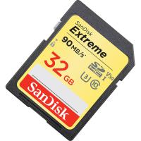 闪迪(SanDisk)32GB SD卡至尊高速读90MB/s写40MB/s相机存储卡 内存卡 U3 V30 支持4K