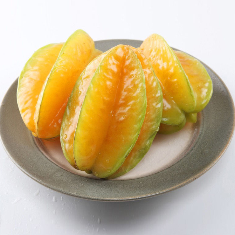 [熊猫鸟]福建漳州杨桃水果新鲜 应季五角星杨桃 净重3斤 送酸梅粉 坏果包赔高清大图