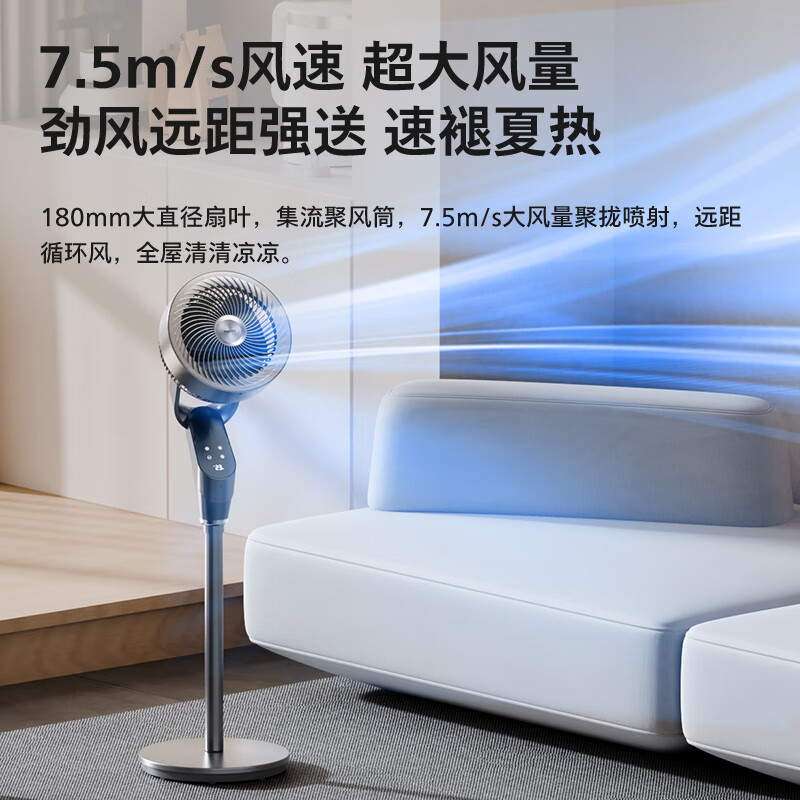 飞利浦(PHILIPS)空气循环扇落地电风扇 ACR3442CFD(单位:台)高清大图