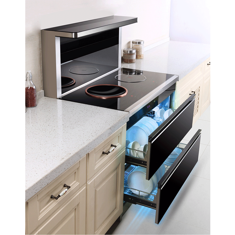 浙江意凡(yifan)纯电新款集成灶家用灶蒸集成灶