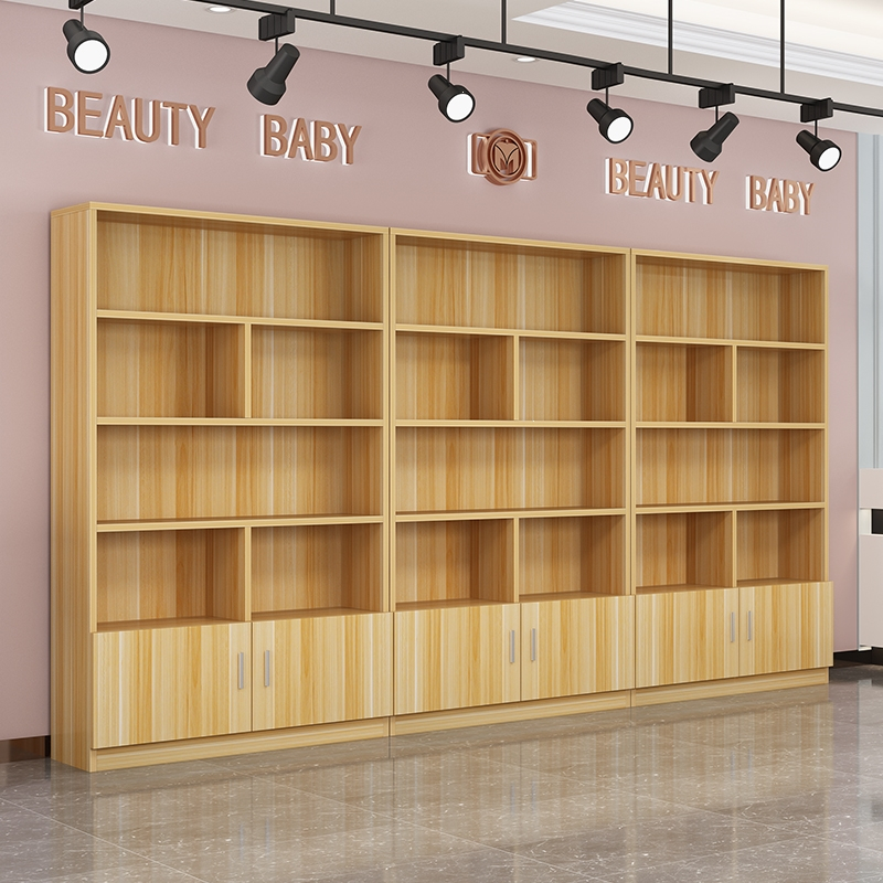 化妆品展示柜美容院货柜产品货架护肤品展架古达美甲置物架母婴店展柜