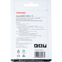 东芝(TOSHIBA)64GB TF(micro SD)存储卡 读95MB/s写80MB/s