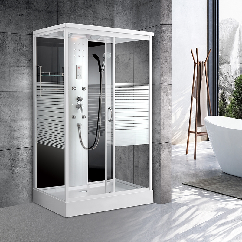 家用整体淋浴房浴室一体式隔断干湿分离古达浴房移门玻璃洗澡沐浴