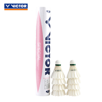 VICTOR威克多羽毛球初学者耐打鸭毛球特惠球 SP 77N(12只装)