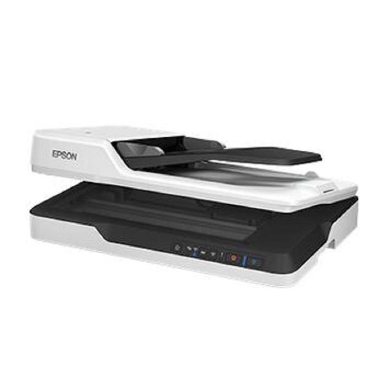 爱普生(Epson) DS-1660WA4 高速彩色文档平板式+ADF馈纸式扫描仪（Wi-Fi功能 支持NFC）白色