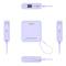 品胜(PISEN)充电宝自带双快充线 22.5W快充便携小巧移动电源10000mAh TP-D081粉