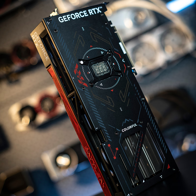 七彩虹RTX 5060Ti 8G战斧豪华版电脑游戏电竞直播AI设计DLSS4网游3A视频剪辑 RTX 5060 Ti 战斧三风扇 不支持无理由退货高清大图