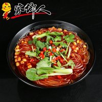 家乡人重庆正宗酸辣粉方便面速食粉丝袋装非油炸整箱批发家鄉人酸辣味115g*8包装